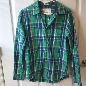 American eagle button up